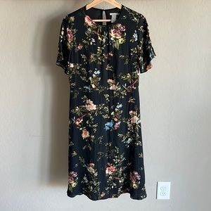 Floral Elegant Tee Dress
